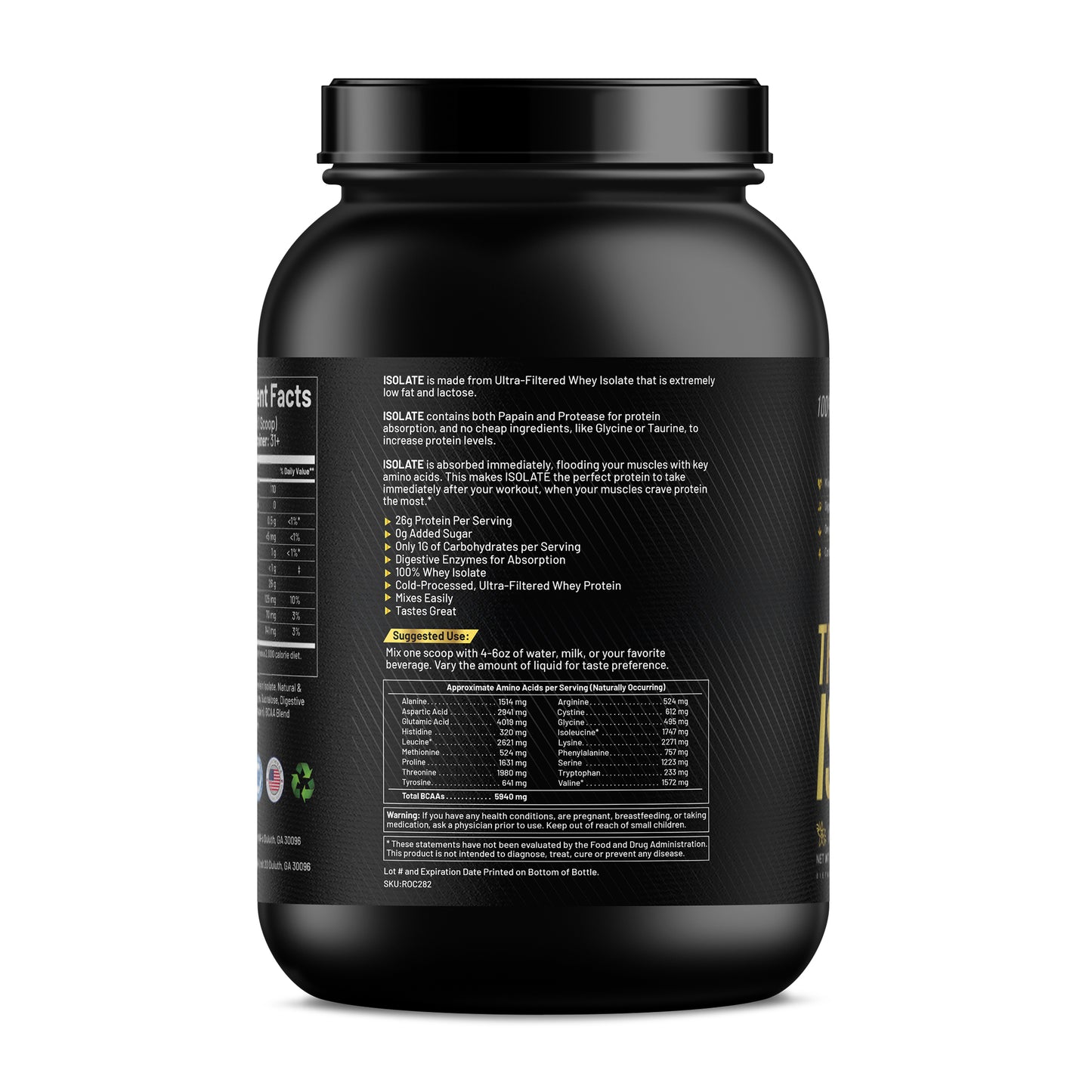 TRIUMPH ISOLATE VANILLA