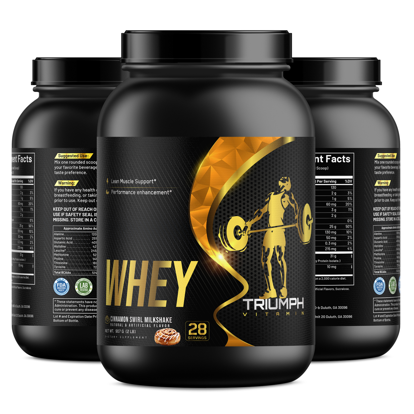TRIUMPH CINNAMON WHEY