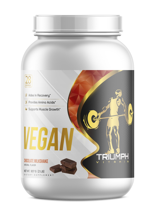 TRIUMPH VITAMIN Vegan Protein Chocolate Powder 25g Vegan Protein Blend