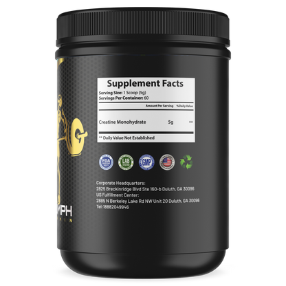 CREATINE MONOHYDRADE POWDER  300g